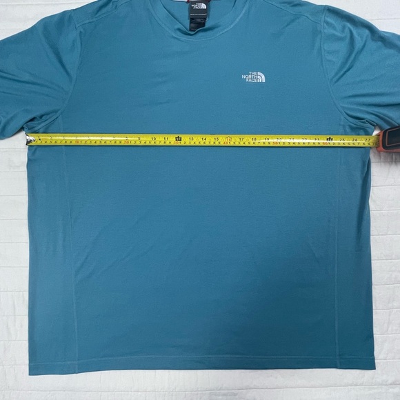 The North Face Men's Blue Short Sleeve Performance Shirt XXL - Picture 5 of 10